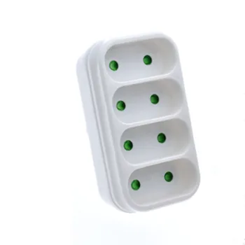European Type Conversion Plug 1 TO 4 Way EU Standard Power Adapter Socket 16A Travel Plugs 
European Type Conversion Plug 1 TO 4 Way EU Standard Power Adapter Socket 16A Travel Plugs