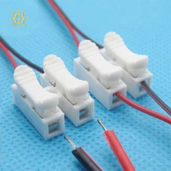 Quick Connection Terminal CH-2 LED Ceiling Lamp 2-position Terminal Self-locking Terminal Plug-in Electrical Wire Connector K802
Quick Connection Terminal CH-2 LED Ceiling Lamp 2-position Terminal Self-locking Terminal Plug-in Electrical Wire Connector K802