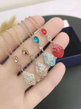 High quality SWA new style. Elegant, elegant and noble drop shape gradient Tone Necklace
High quality SWA new style. Elegant, elegant and noble drop shape gradient Tone Necklace