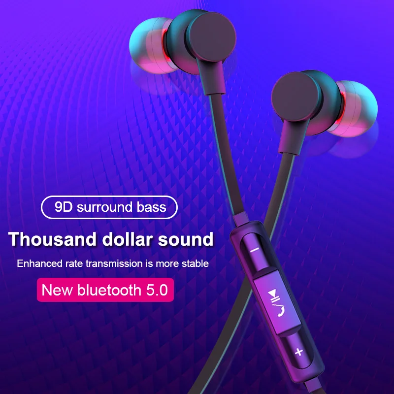 New Wireless Bluetooth Headset Hall Magnetic Stereo Switching Machine Hanging Neck In-Ear Sports Bluetooth Headset TWS 5.0
New Wireless Bluetooth Headset Hall Magnetic Stereo Switching Machine Hanging Neck In-Ear Sports Bluetooth Headset TWS 5.0