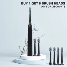 Boyakang Ultrasonic Electric Toothbrush Intelligent Reminder IPX7 Waterproof 4 Cleaning Modes Dupont Bristles Adult USB Charger
Boyakang Ultrasonic Electric Toothbrush Intelligent Reminder IPX7 Waterproof 4 Cleaning Modes Dupont Bristles Adult USB Charger