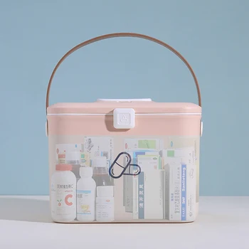 Housewares Industrial First Aid Box Medication Box Plastic Storage Box PP Medicine Box with Easy to Open Buckle Snap Storage
Housewares Industrial First Aid Box Medication Box Plastic Storage Box PP Medicine Box with Easy to Open Buckle Snap Storage