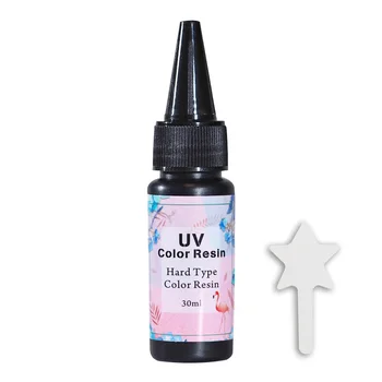 White UV Resin Jewelry Making UV Resin Activated Resin Solar Ultraviolet Cured Resin Hard Type Sun Light Curing Resin (30g)
White UV Resin Jewelry Making UV Resin Activated Resin Solar Ultraviolet Cured Resin Hard Type Sun Light Curing Resin (30g)