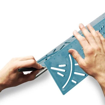 NICEYARD Woodworking Gauge Ruler 45° and 90 Degree Angles Measure Ruler Square Measure Tool 3D Mitre Angle Measuring New Arrival
NICEYARD Woodworking Gauge Ruler 45° and 90 Degree Angles Measure Ruler Square Measure Tool 3D Mitre Angle Measuring New Arrival