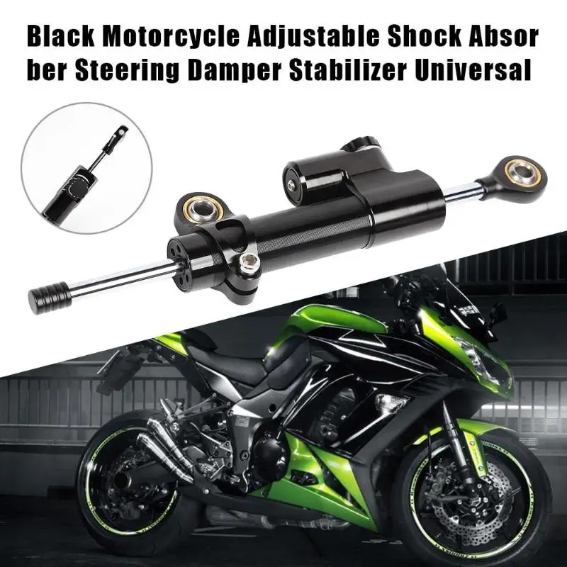 Motorcycle Handlebar Steering Stabilizer Shock Absorber Direction Damper Black Ultra-precision Machine Cutting High Precision
Motorcycle Handlebar Steering Stabilizer Shock Absorber Direction Damper Black Ultra-precision Machine Cutting High Precision