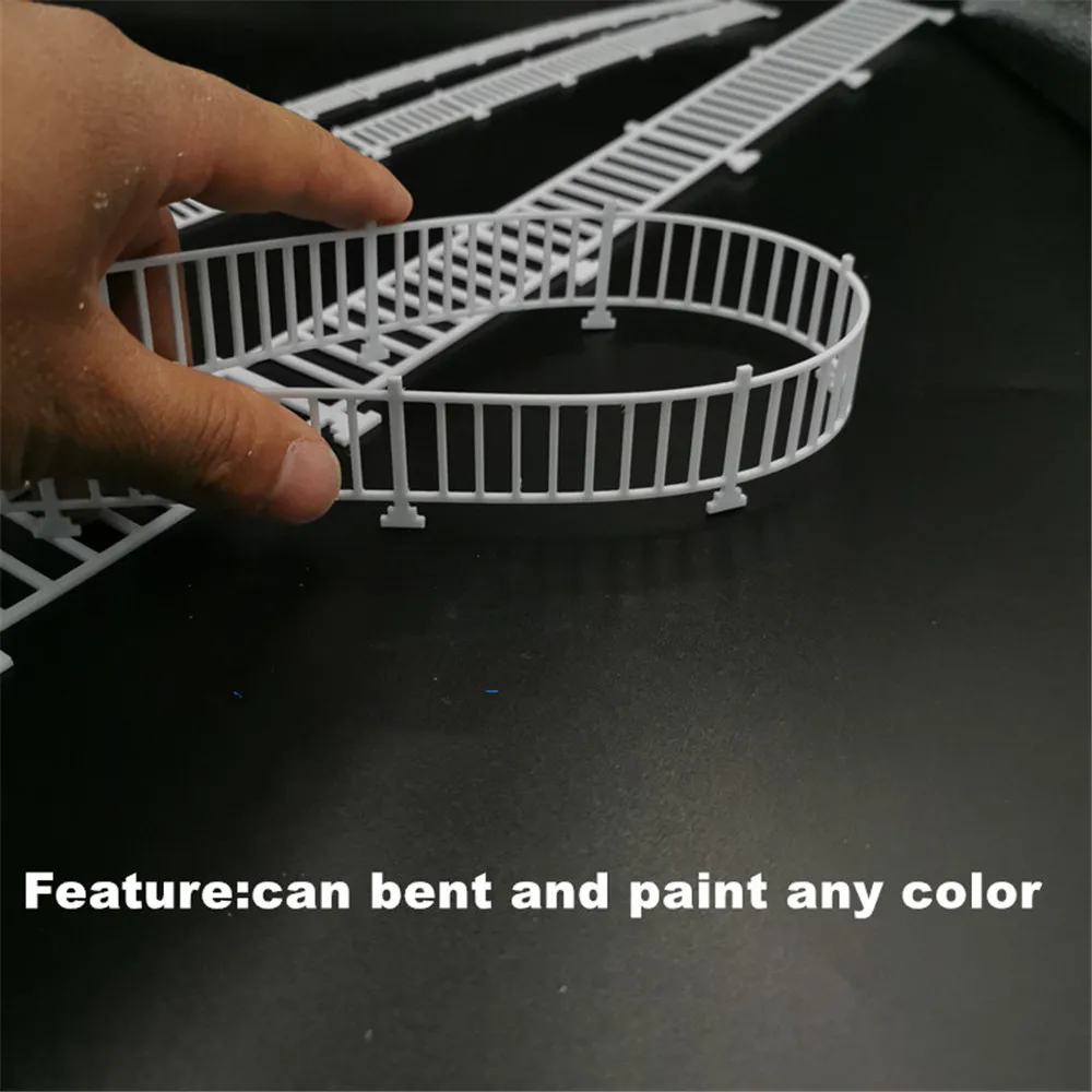 architecture model scale fence guardral03