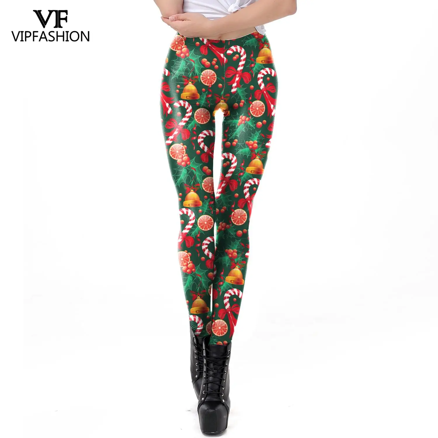 VIP FASHION Christmas Candy Gift Autumn Winter Festival Happy Legging Plus Size Women 3D Printed Sexy Stretch Trousers Leggins
VIP FASHION Christmas Candy Gift Autumn Winter Festival Happy Legging Plus Size Women 3D Printed Sexy Stretch Trousers Leggins