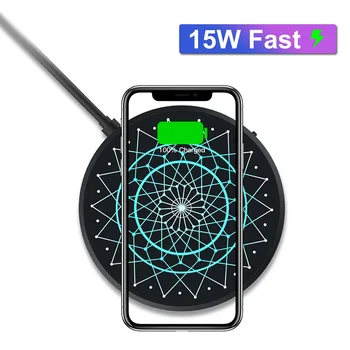 

NILLKIN Wireless Charger 15W Max for Samsung S20 Ultra For Xiaomi Mi 9 2.5h full charge for iPhone 11 XS XR for samsung Note 10