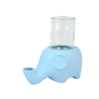 Ceramic Elephant Drinking Fountain for Cats Kitten Small Spout Not Wet Chin Anti-tumble Cat Water Fountain Automatic Pet Feeder
Ceramic Elephant Drinking Fountain for Cats Kitten Small Spout Not Wet Chin Anti-tumble Cat Water Fountain Automatic Pet Feeder