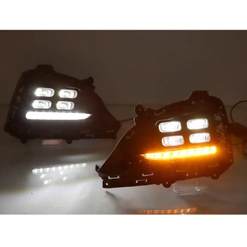 CSCSNL 1 Pair LED Daytime Running Light Flowing Turn Signal Function Car DRL Waterproof LED Fog Lamp For Hyundai I20 2018 2019
CSCSNL 1 Pair LED Daytime Running Light Flowing Turn Signal Function Car DRL Waterproof LED Fog Lamp For Hyundai I20 2018 2019