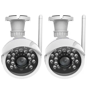 720P IP Camera Outdoor Wireless WiFi Security CCTV Camera Support 64GB TF Card IP65 Waterproof Grade of Maximum 64GBTF Card Slot
720P IP Camera Outdoor Wireless WiFi Security CCTV Camera Support 64GB TF Card IP65 Waterproof Grade of Maximum 64GBTF Card Slot