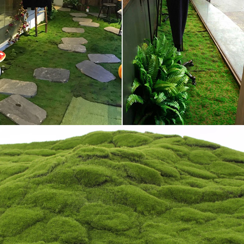Green Thick Artificial Moss Turf For Home Room Floor Room Wall DIY Wedding Decor
Green Thick Artificial Moss Turf For Home Room Floor Room Wall DIY Wedding Decor