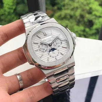 luxury new 5-pin PP AAA Automatic machinery 39mm watch men sweeping All the small dials work No battery Nautilus rolexable
luxury new 5-pin PP AAA Automatic machinery 39mm watch men sweeping All the small dials work No battery Nautilus rolexable