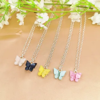 New Fashion Korean Cute Butterfly Pendant Necklace For Women 2020 Bohemian Gold Silver Color Chian Butterfly Necklace Jewelry 
New Fashion Korean Cute Butterfly Pendant Necklace For Women 2020 Bohemian Gold Silver Color Chian Butterfly Necklace Jewelry