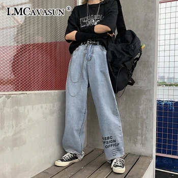 LMCAVASUN Harajuku Pants Women Contrast Embroidery Vintage Loose Straight Pants Casual Jeans Female Straight Couple Trousers
LMCAVASUN Harajuku Pants Women Contrast Embroidery Vintage Loose Straight Pants Casual Jeans Female Straight Couple Trousers