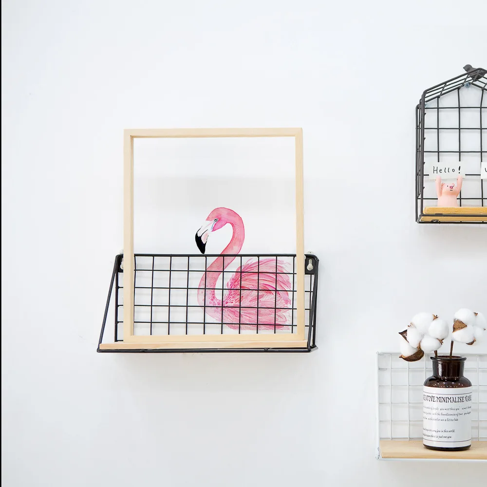 Nordic style transparent decorative painting Flamingo acrylic painting core background wall decoration painting wooden frame
Nordic style transparent decorative painting Flamingo acrylic painting core background wall decoration painting wooden frame