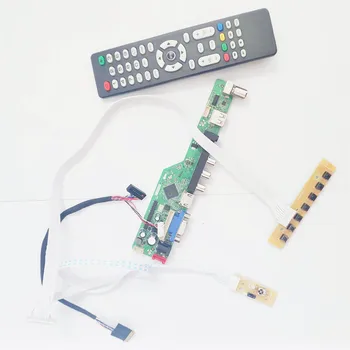 For CLAA116WA01/A HDMI VGA USB AV RF laptop panel 1366*768 T.V56 display controller drive card 11.6" WLED LVDS 40Pin DIY kit
For CLAA116WA01/A HDMI VGA USB AV RF laptop panel 1366*768 T.V56 display controller drive card 11.6" WLED LVDS 40Pin DIY kit