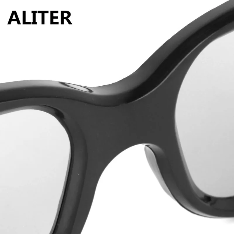 ALITER High Quality Polarized Passive 3D Glasses Black H3 For TV Real D 3D Cinemas