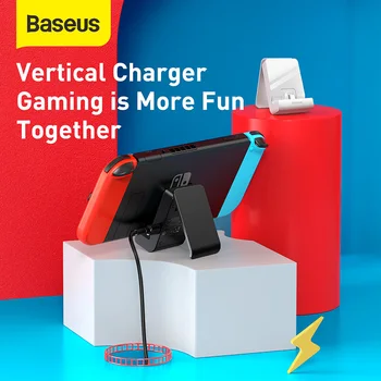 Baseus 18W High Power Fast Charging Stand for Nintendo Switch Adjustable Stand Charging Dock Station Base Stand Charger Holder
Baseus 18W High Power Fast Charging Stand for Nintendo Switch Adjustable Stand Charging Dock Station Base Stand Charger Holder