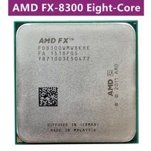 AMD FX8300 Eight-Core FX 8300 3.3 GHz 8M Cache CPU Processor Socket AM3+ 95W Bulk Package AMD FX8300 Eight-Core FX 8300 3.3 GHz 8M Cache CPU Processor Socket AM3+ 95W Bulk Package