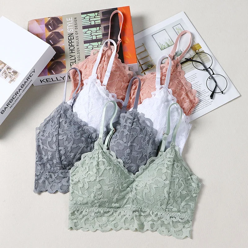 Women Lace Tube Top Bralette Female Sexy Lingeries Summer Wireless Bras Crop Tops
Women Lace Tube Top Bralette Female Sexy Lingeries Summer Wireless Bras Crop Tops