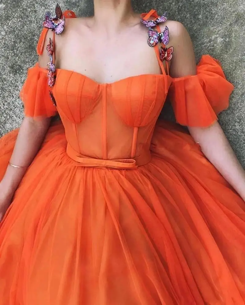 Pastrol Orange Evening Dress Sweetheart Collar Ankle-Length A-Line Appliques Tulle Prom Party Gowns 2022 Vestidos De Noche New
Pastrol Orange Evening Dress Sweetheart Collar Ankle-Length A-Line Appliques Tulle Prom Party Gowns 2022 Vestidos De Noche New