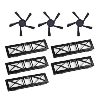 5Pcs Ultra Performance Filters & 3Pcs 5-Arms Upgraded Side Brushes Kit Replacement For Neato Connected D5 D6 D7 Wi-Fi Enabled Va 
5Pcs Ultra Performance Filters & 3Pcs 5-Arms Upgraded Side Brushes Kit Replacement For Neato Connected D5 D6 D7 Wi-Fi Enabled Va