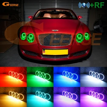 For Bentley Continental Flying Spur 2005-2013 Excellent RF remote Bluetooth APP Multi-Color Ultra bright RGB LED Angel Eyes kit 
For Bentley Continental Flying Spur 2005-2013 Excellent RF remote Bluetooth APP Multi-Color Ultra bright RGB LED Angel Eyes kit