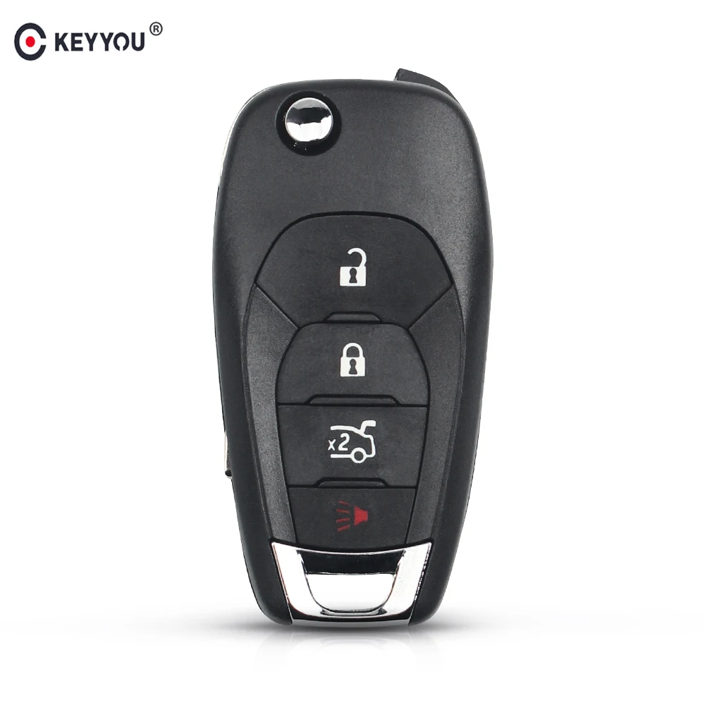 KEYYOU 20pcs Remote Car Key Shell Replacement For Chevrolet Cruze Malibu Chevy 4 Buttons Uncut Blade Flip Folding Key Case
KEYYOU 20pcs Remote Car Key Shell Replacement For Chevrolet Cruze Malibu Chevy 4 Buttons Uncut Blade Flip Folding Key Case
