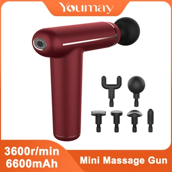 Youmay Mini Massage Gun Fascia Gun Electric Muscle Massager Neck Back Body Relax Exercise Fitness Shaping Slimming Pain Relief
Youmay Mini Massage Gun Fascia Gun Electric Muscle Massager Neck Back Body Relax Exercise Fitness Shaping Slimming Pain Relief