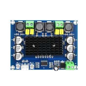 1pcs TPA3116D2 Power Amplifier Board Two-channel Class D Audio module 2*120W DC12-28V
1pcs TPA3116D2 Power Amplifier Board Two-channel Class D Audio module 2*120W DC12-28V