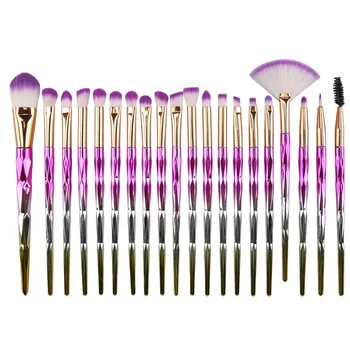 Cross-Border Explosion Models 20 Diamond Eye Brush Makeup Brush Set Unicorn Colorful Gradient Eye Shadow Brush Beauty Tools
Cross-Border Explosion Models 20 Diamond Eye Brush Makeup Brush Set Unicorn Colorful Gradient Eye Shadow Brush Beauty Tools