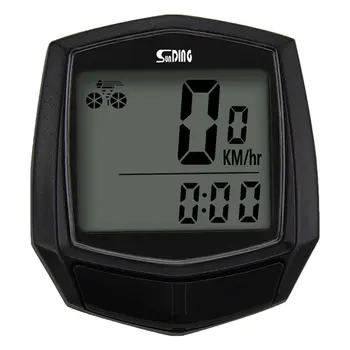 Sunding Fiets Wired Stopwatch Fiets Computer Snelheidsmeter Kilometerteller Sensor Outdoor Sport Accessoires SD-581 Zwart
Sunding Fiets Wired Stopwatch Fiets Computer Snelheidsmeter Kilometerteller Sensor Outdoor Sport Accessoires SD-581 Zwart