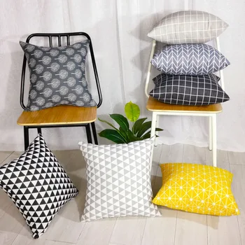 Cotton Line Pillowcase 40*40cm Cushion Cover Geometric Floral Tree Printed Throw Pillow Covers Pillowslip Car Sofa Home Supplies
Cotton Line Pillowcase 40*40cm Cushion Cover Geometric Floral Tree Printed Throw Pillow Covers Pillowslip Car Sofa Home Supplies