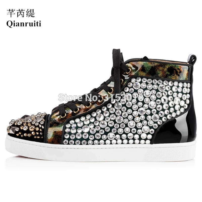 2019 Newest Rivets Spikes Sneakers Trendy Men Casual Tide Design Shoes Low Heel Flat Nightclub Lace-Up Male Shoes
2019 Newest Rivets Spikes Sneakers Trendy Men Casual Tide Design Shoes Low Heel Flat Nightclub Lace-Up Male Shoes