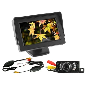 4.3 Inch Wireless Rear View Image Desktop Car Monitor + 2.4G Wireless Car Reversing Night Vision Camera
4.3 Inch Wireless Rear View Image Desktop Car Monitor + 2.4G Wireless Car Reversing Night Vision Camera