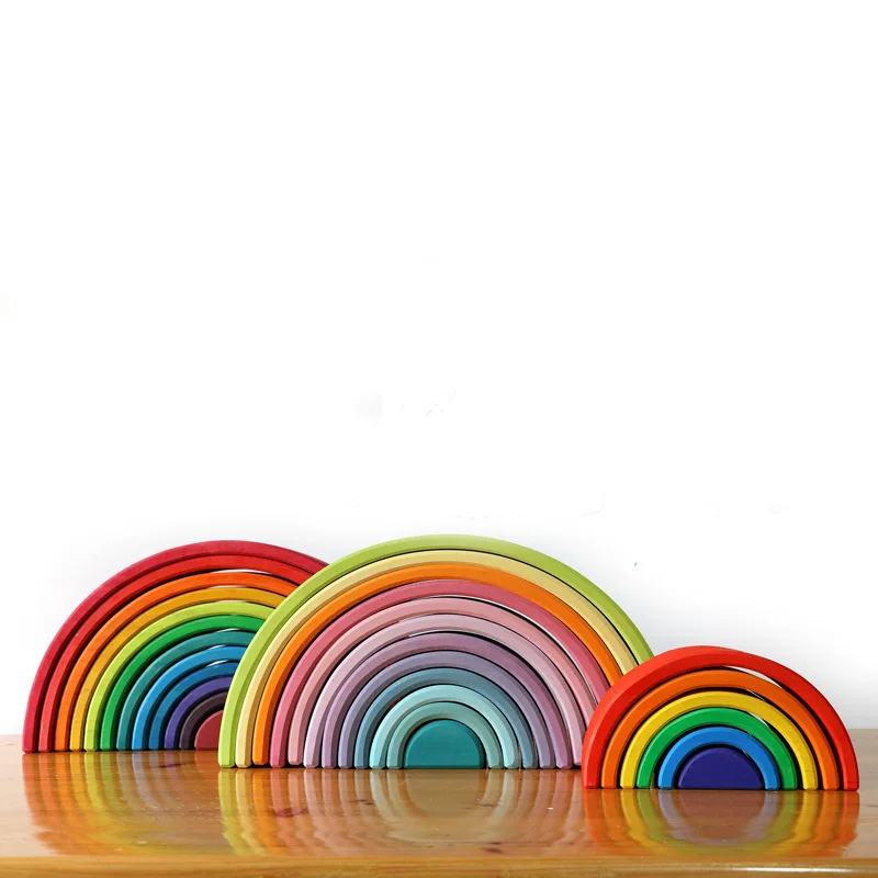 Children Solid Wood Rainbow Building Blocks 12 Colors Arch Building Blocks Kindergarten Educational Early Childhood Bricks Pro 3
Children Solid Wood Rainbow Building Blocks 12 Colors Arch Building Blocks Kindergarten Educational Early Childhood Bricks Pro 3