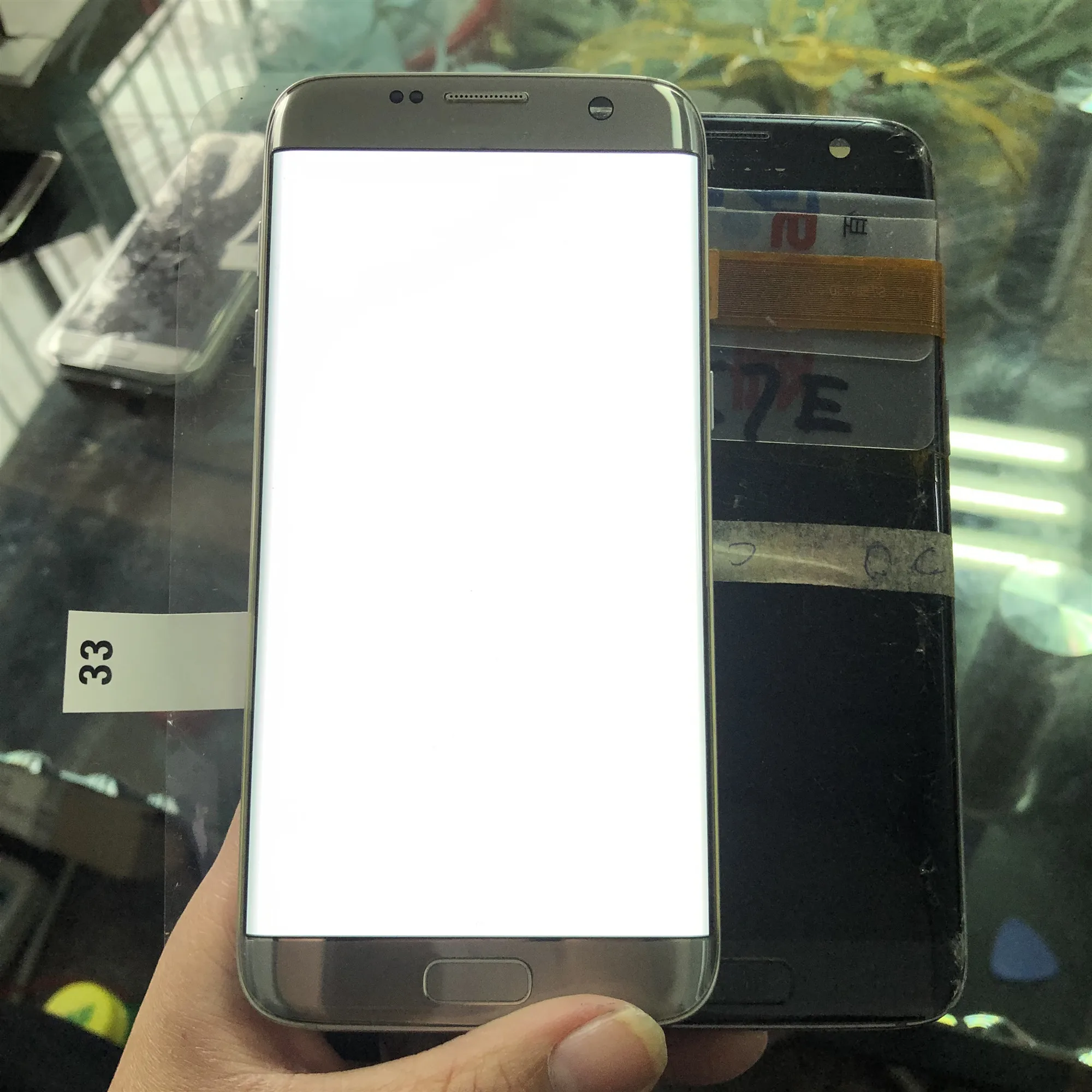 ORIGINAL SUPER AMOLED 5.5''display with frame for SAMSUNG Galaxy s7 edge G935F LCD Display Screen Digitizer Assembly
ORIGINAL SUPER AMOLED 5.5''display with frame for SAMSUNG Galaxy s7 edge G935F LCD Display Screen Digitizer Assembly