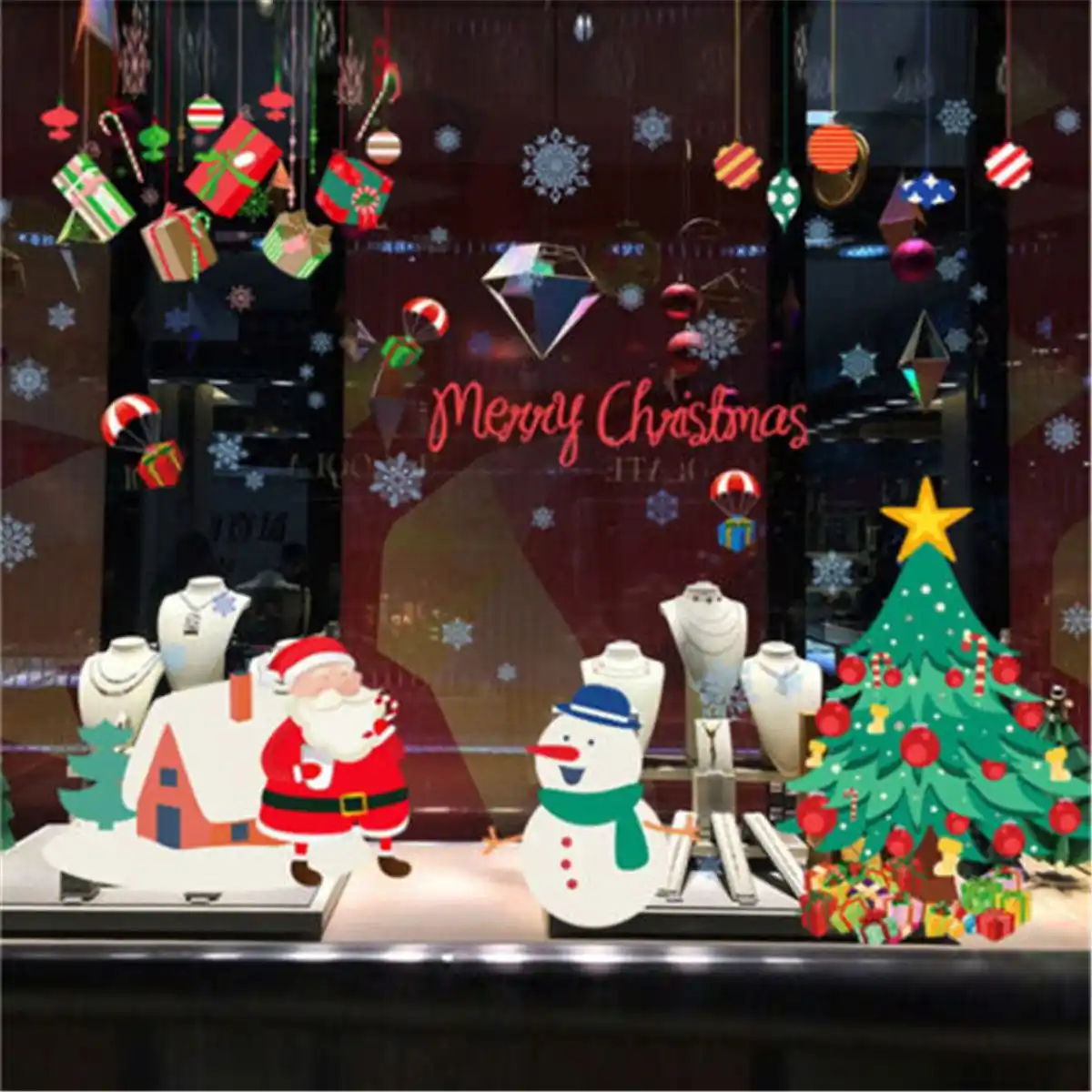 wall sticker decal vinyl window christmas decoration christmas