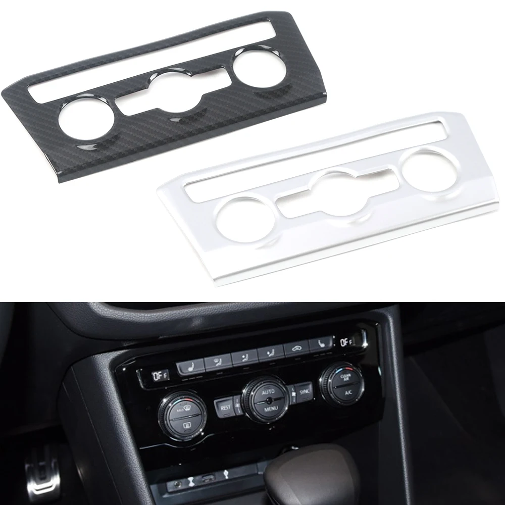 Кнопки переключателя кондиционера, крышка для Volkswagen VW Tiguan 2017 2018 2019 2020, хромированные аксессуары, карбоновые молдинги
Кнопки переключателя кондиционера, крышка для Volkswagen VW Tiguan 2017 2018 2019 2020, хромированные аксессуары, карбоновые молдинги