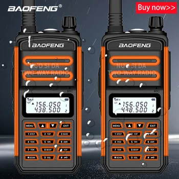 2PCS Upgrade S5Plus Baofeng waterproof walkie talkie long range 25km two way radio vhf uhf ham radio long range CB radio station
2PCS Upgrade S5Plus Baofeng waterproof walkie talkie long range 25km two way radio vhf uhf ham radio long range CB radio station