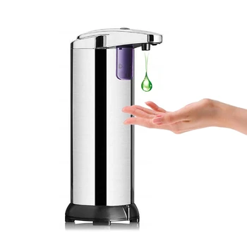Automatic Soap Dispenser 280ml Stainless Steel Infrared Sensor Foaming Machine for Business Public Places Home Office School
Automatic Soap Dispenser 280ml Stainless Steel Infrared Sensor Foaming Machine for Business Public Places Home Office School