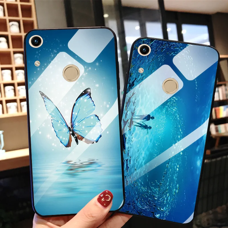 Glass Case For Huawei Honor 8X Case Tempered Glass Boat Pattern Soft Edge Phone Cases For Huawei Honor 8C 8A 8S Cover Coque
Glass Case For Huawei Honor 8X Case Tempered Glass Boat Pattern Soft Edge Phone Cases For Huawei Honor 8C 8A 8S Cover Coque