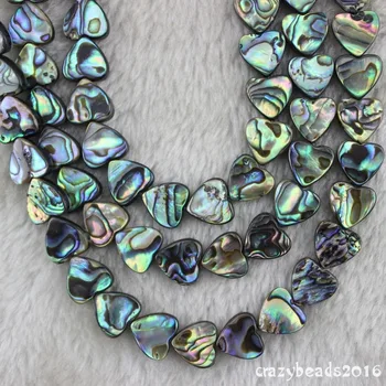1Strand Natural 12mm Heart Paua Abalone Shell Jewelry Making Loose Beads Strand 15"
1Strand Natural 12mm Heart Paua Abalone Shell Jewelry Making Loose Beads Strand 15"