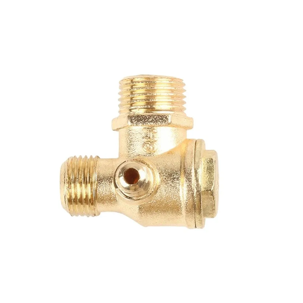 Air Compressor Check Valve 3 Port Zinc Alloy Male Threaded Connectors Check Valve Connector Tool For Oil-free Air Compressor
Air Compressor Check Valve 3 Port Zinc Alloy Male Threaded Connectors Check Valve Connector Tool For Oil-free Air Compressor