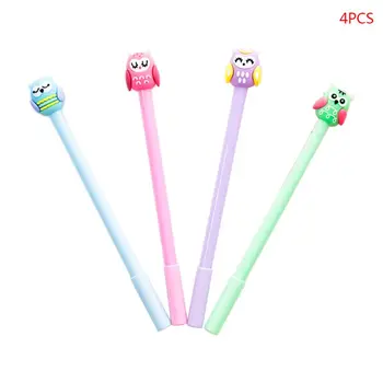 4pcs 0.5mm Kawaii Owl Gel Pen Neutral Pens Stationery Student Writing Tool School Office Supplies Novelty Kids Gift 
4pcs 0.5mm Kawaii Owl Gel Pen Neutral Pens Stationery Student Writing Tool School Office Supplies Novelty Kids Gift