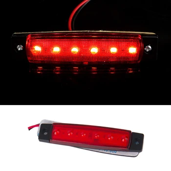 6LED Trailer Bus Car Auto Lorry External Indicator Boats Signal Truck Side Marker Light 
6LED Trailer Bus Car Auto Lorry External Indicator Boats Signal Truck Side Marker Light
