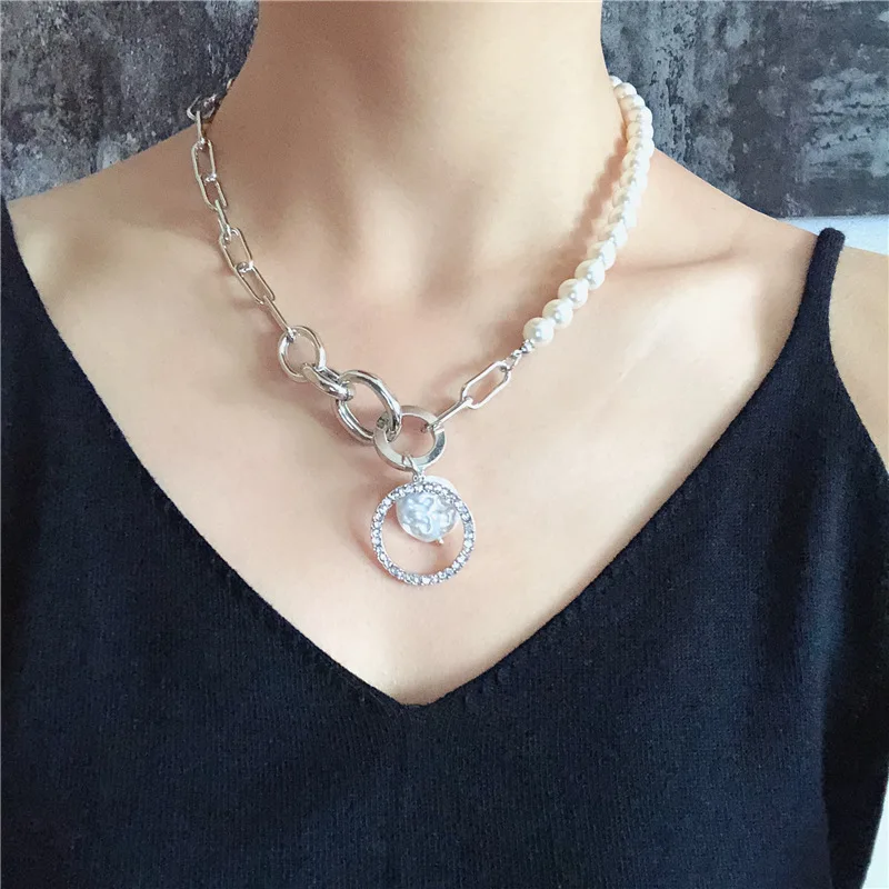 2019 New Fashion Personality Circle Necklace Women Trendsetter Temperament Clavicle Chain Popular Jewelry Vintage
2019 New Fashion Personality Circle Necklace Women Trendsetter Temperament Clavicle Chain Popular Jewelry Vintage