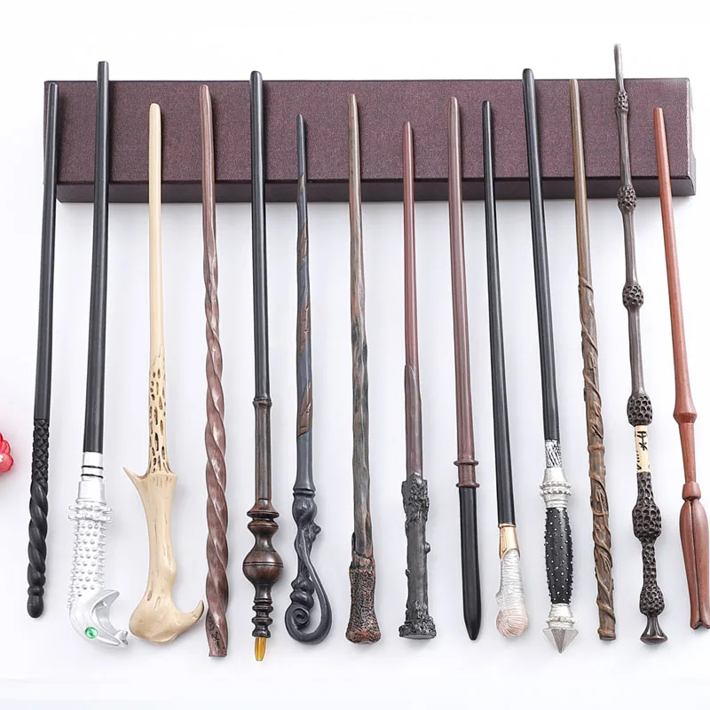 35-40cm 15 Metal Core Potters Magic Wands Cosplay Voldemort Hermione Magical Wand Harried without box surprise gift for children
35-40cm 15 Metal Core Potters Magic Wands Cosplay Voldemort Hermione Magical Wand Harried without box surprise gift for children