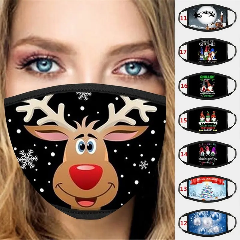 Mondmaskers Christmas Mask Adults Face Mask Santa Reusable Washable Cotton Fabric Masque Adulte Réutilisable Estampada
Mondmaskers Christmas Mask Adults Face Mask Santa Reusable Washable Cotton Fabric Masque Adulte Réutilisable Estampada